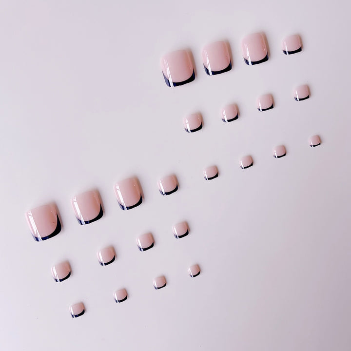 Artificial nail set with elegant tips and ombre effects Kalsten