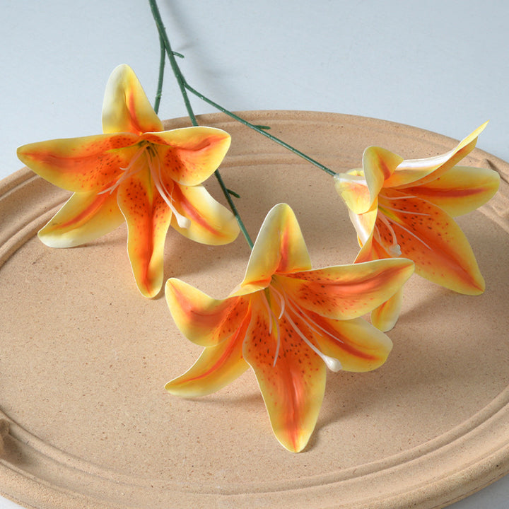 Decorative Artificial Lily Flower Arrangement