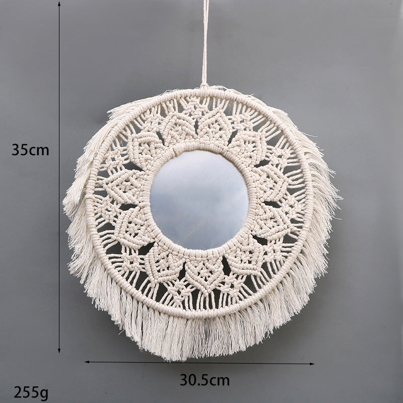 Decorative Macrame Mirror Kalsten