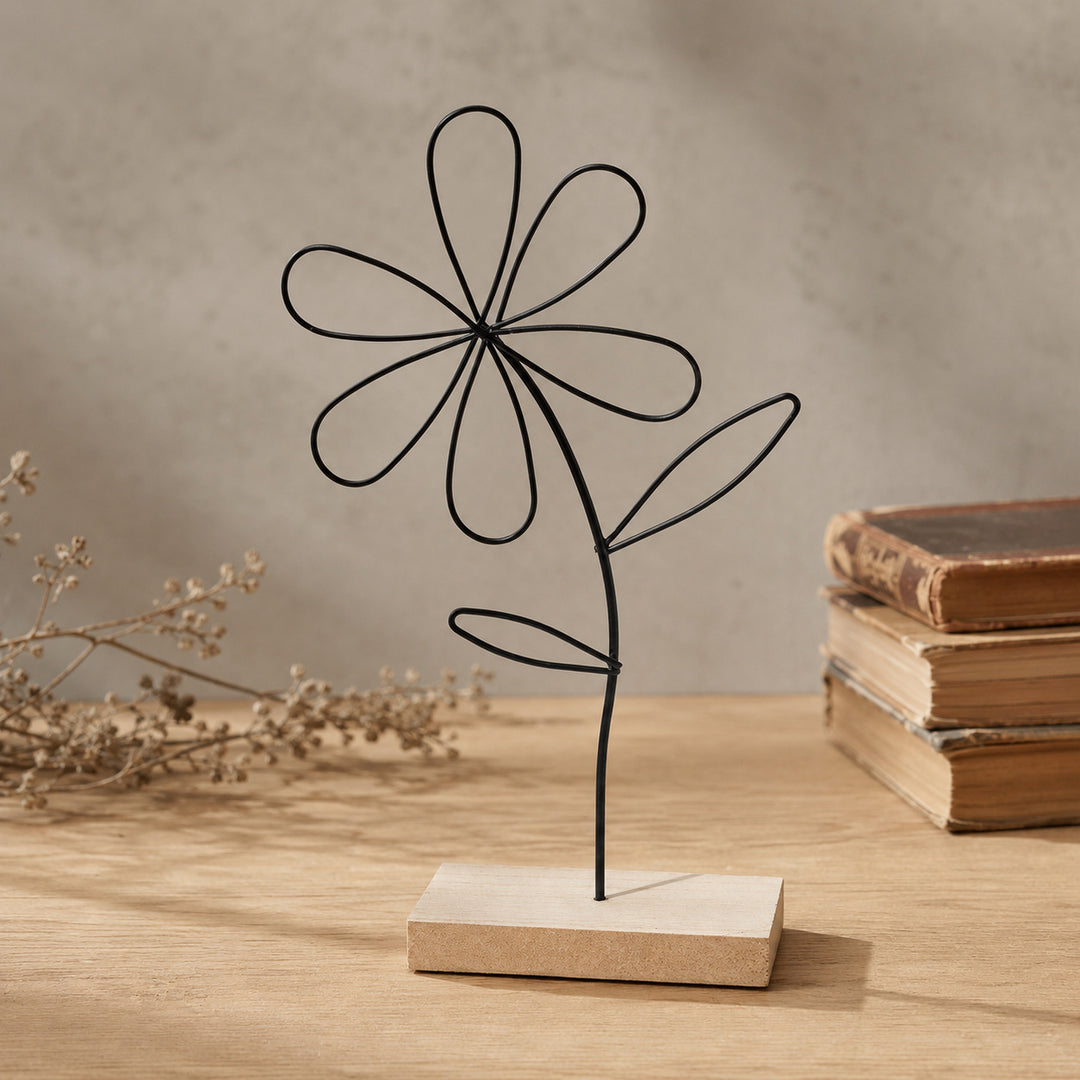 Flowers Wire Sculpture