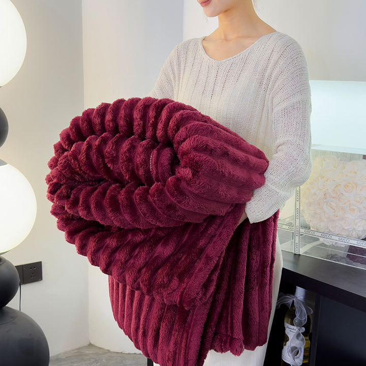 Women's Luxurious Plush Fleece Blanket