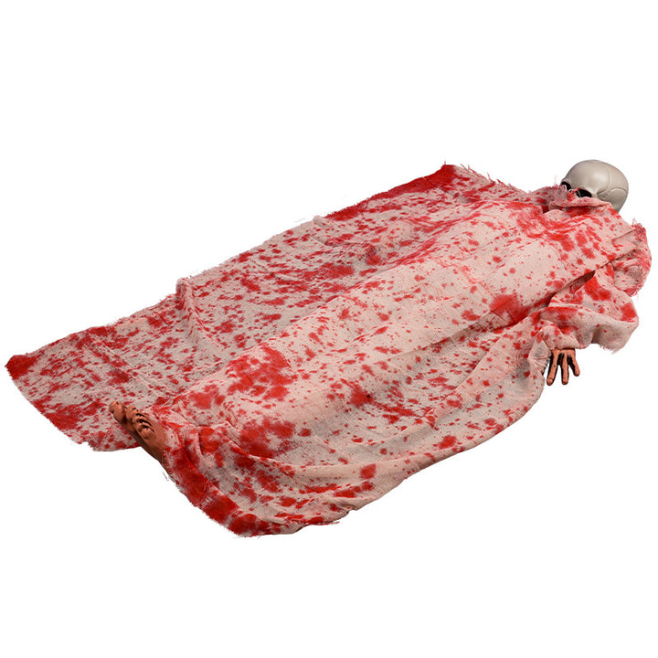 Spooky Blood-Stained Body Bag Decoration Kalsten
