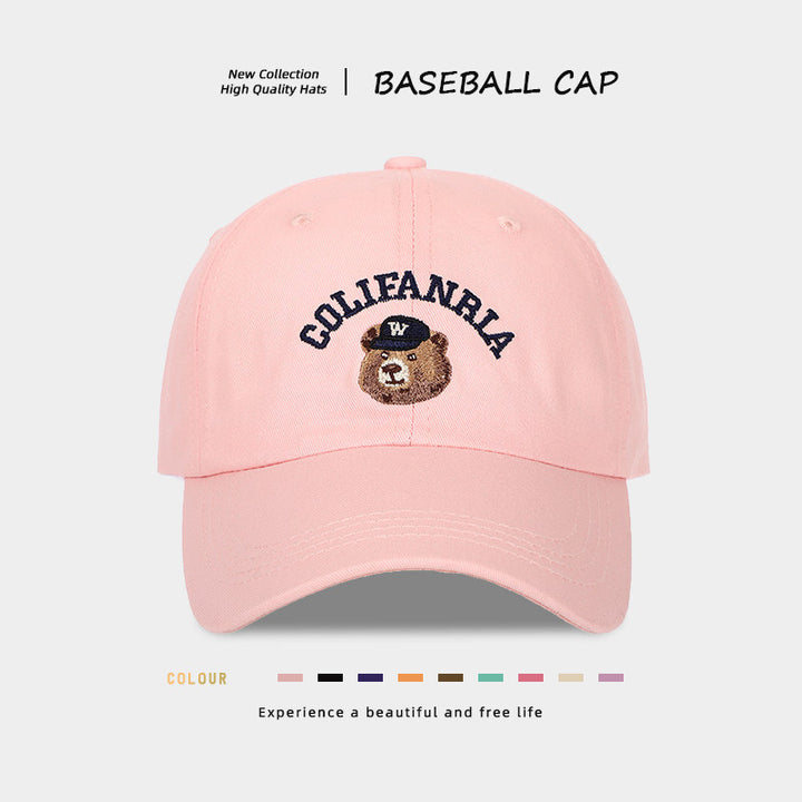 Embroidered Graphic Baseball Cap