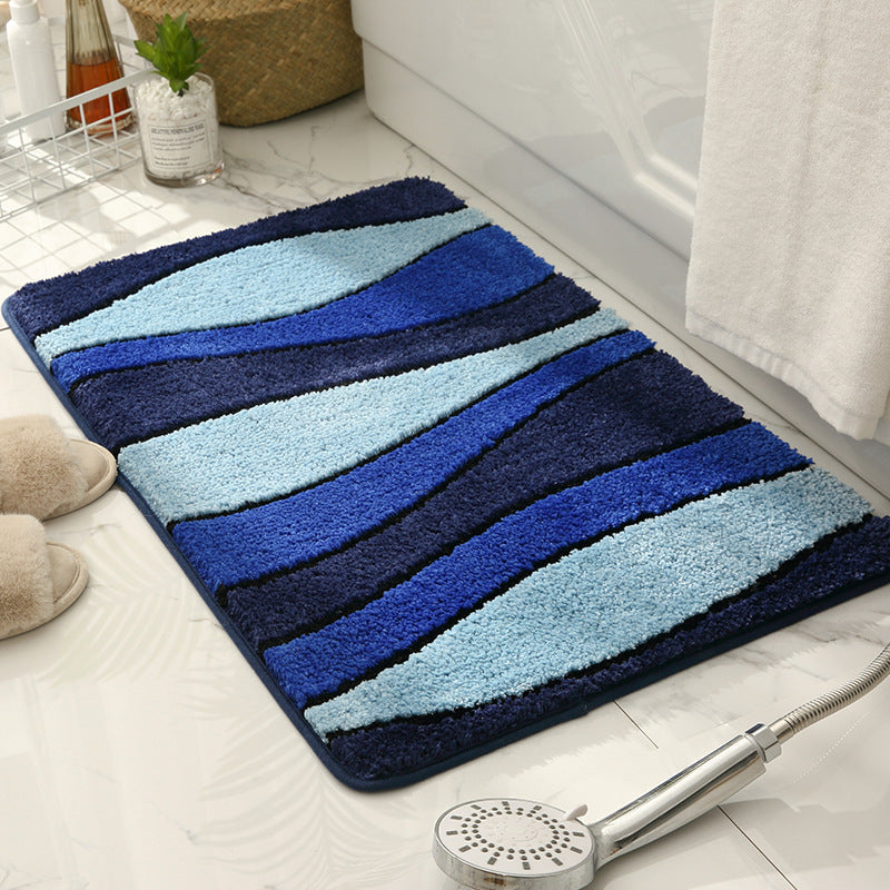 Contemporary Geometric Bath Mat Kalsten