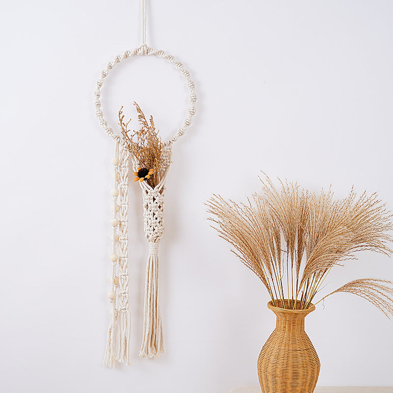 Bohemian Macramé Dreamcatcher Wall Hanging Kalsten