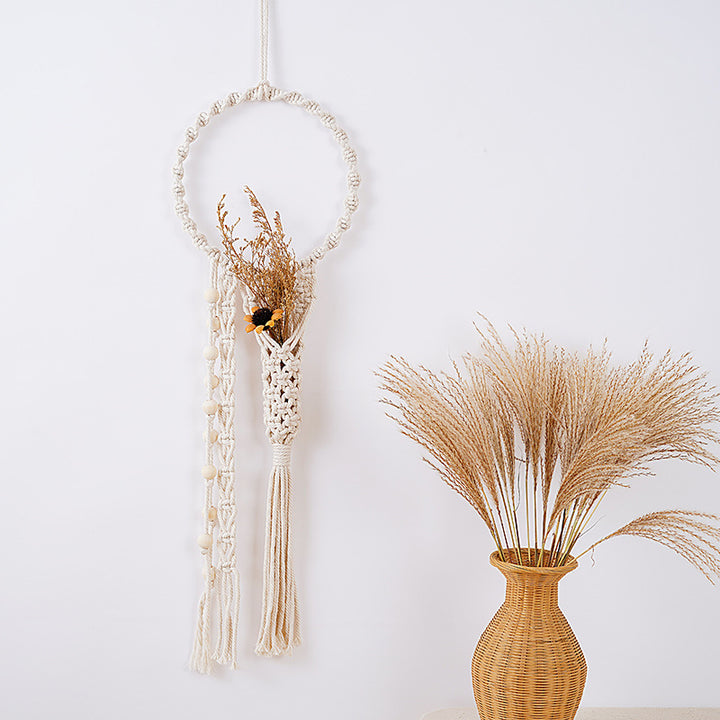 Bohemian Macramé Dreamcatcher Wall Hanging Kalsten