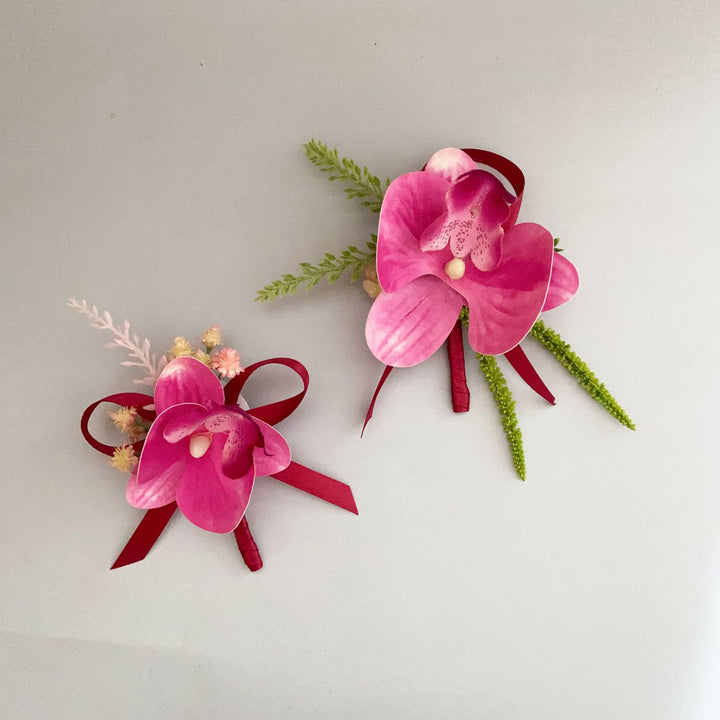 Orchid Floral Corsage