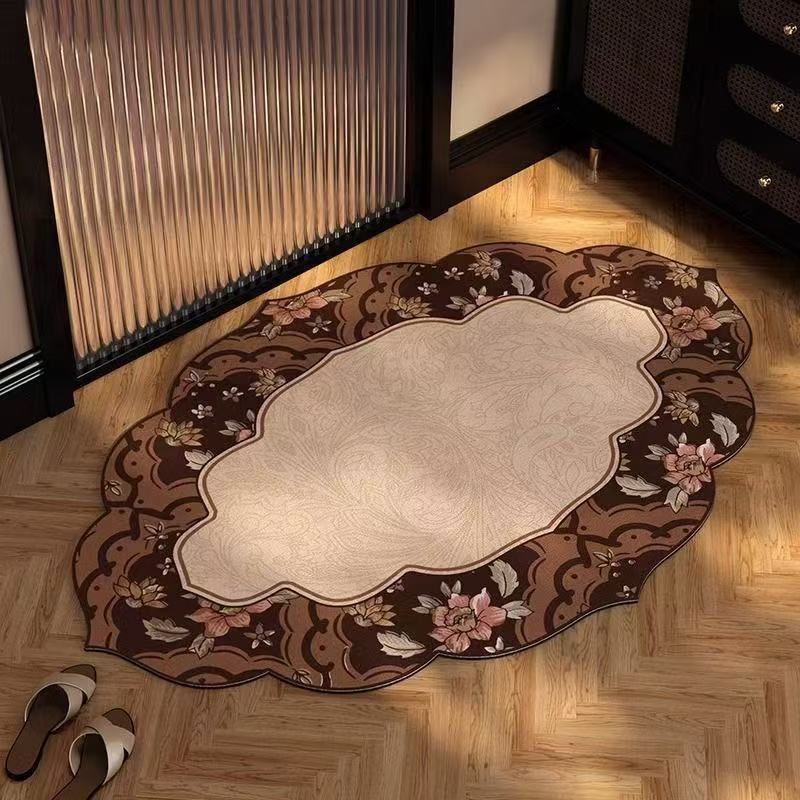 Floral Patterned Area Rug