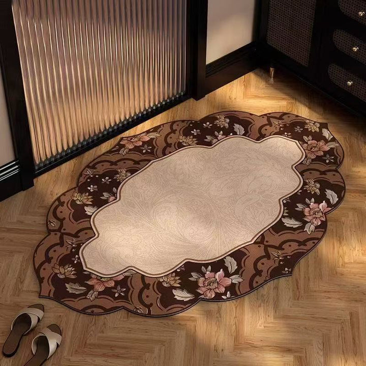Floral Patterned Area Rug