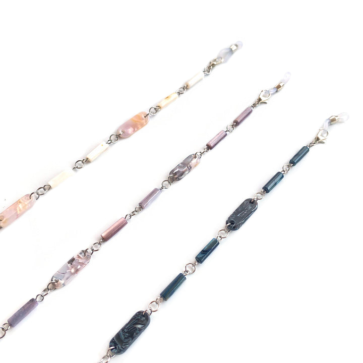 Elegant Gemstone Eyewear Chain Kalsten