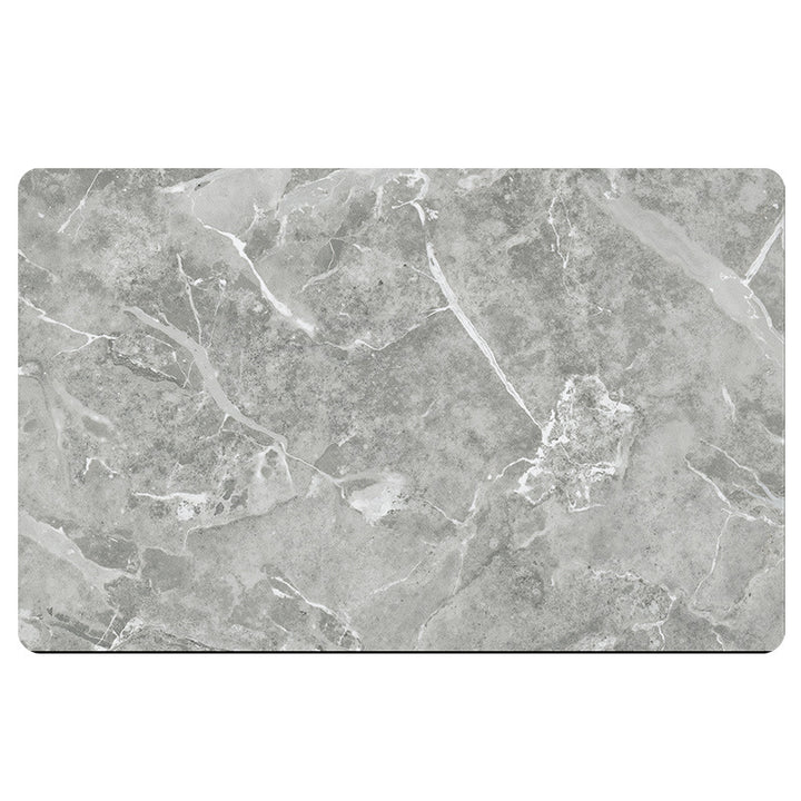Marble Texture Bathroom Mat Kalsten