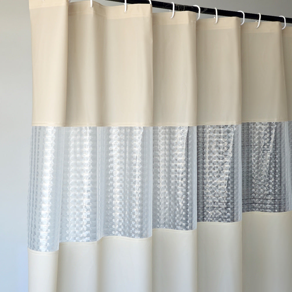 Textured Waterproof Shower Curtain Kalsten