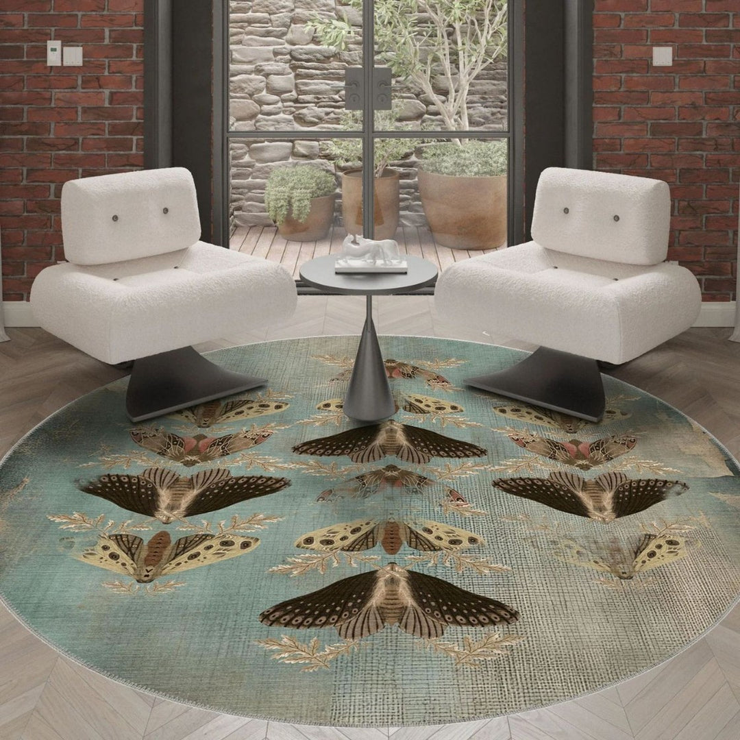 Artistic Floral Area Rug
