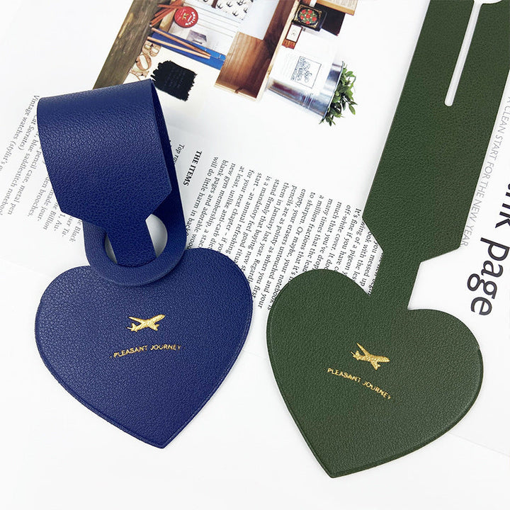 Heart-Shaped Luggage Identification Tag Kalsten