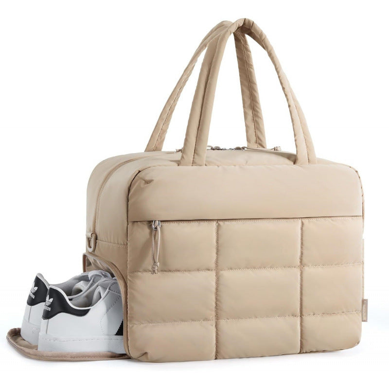 Multi-Functional Quilted Gym Duffel Bag Kalsten