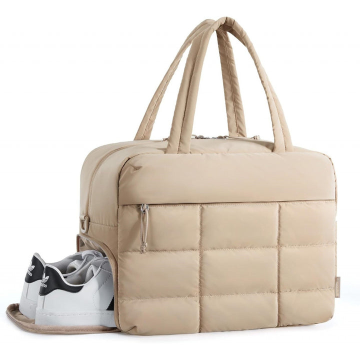 Multi-Functional Quilted Gym Duffel Bag Kalsten