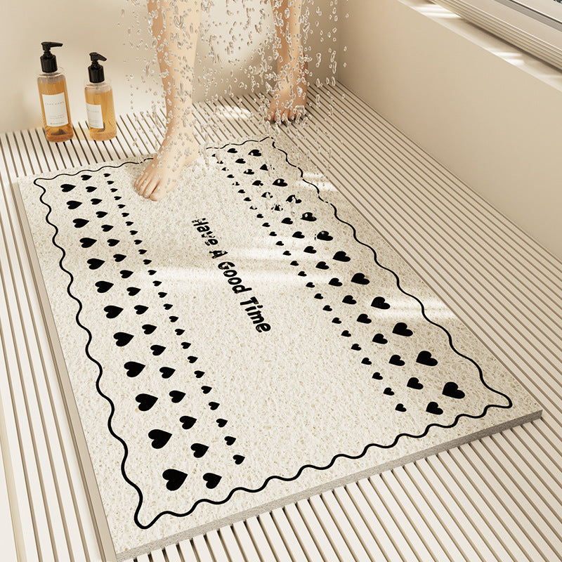 Slip-Resistant Geometric Bath Mat Kalsten
