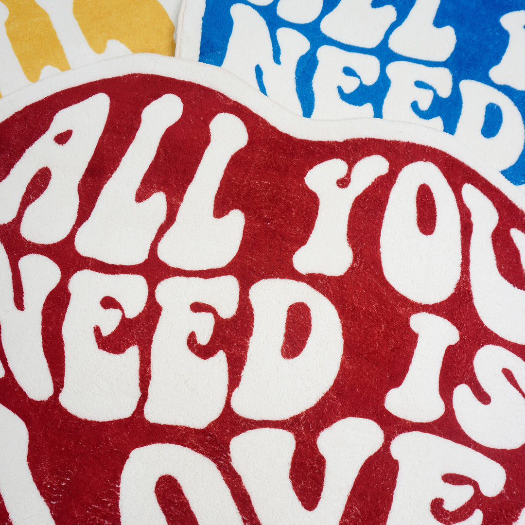 Heart-Shaped Artistic Area Rug