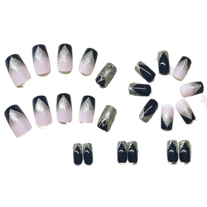 Glamorous Glitter Nail Art Kalsten