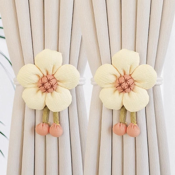 Decorative curtain flower clips Kalsten