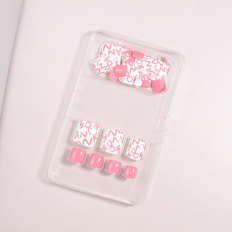 Creative Themed Press-On Nail Set Kalsten
