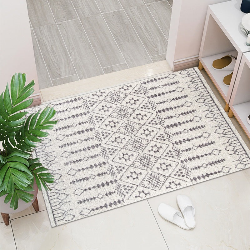 Geometric Pattern Decorative Floor Mat Kalsten