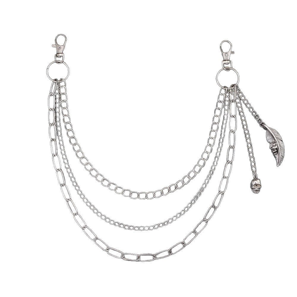 Fashionable chain pendant belt Kalsten