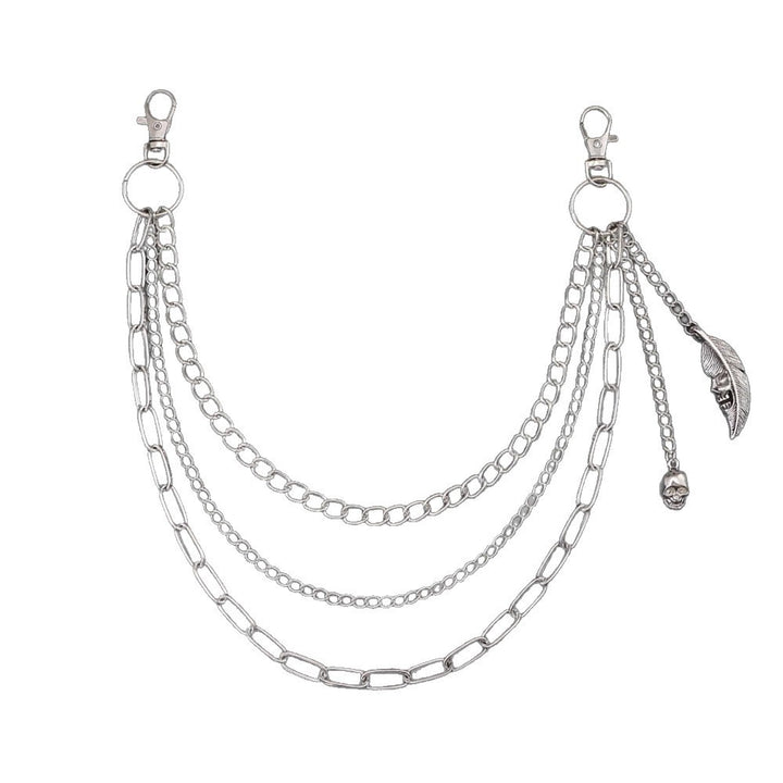 Fashionable chain pendant belt Kalsten