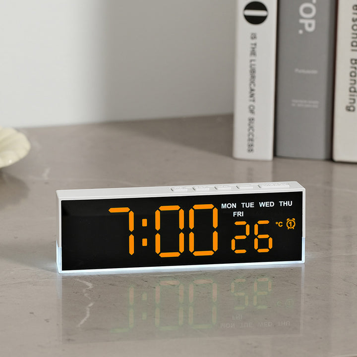 Digital watch with integrated thermometer and weekday display Kalsten