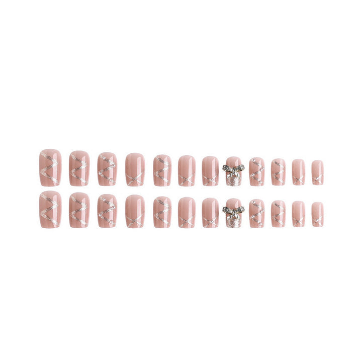 Decorative Press-On Nail Art Set