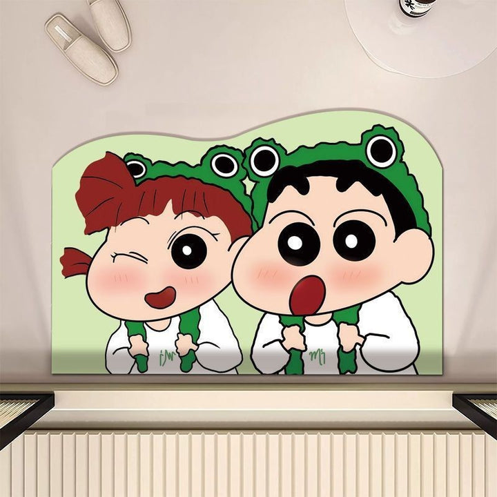 Playful Cartoon-Themed Floor Mat Kalsten