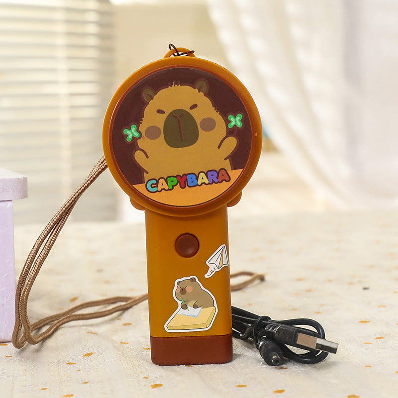 Women Portable Mini Fan with Cute Animal Design Kalsten