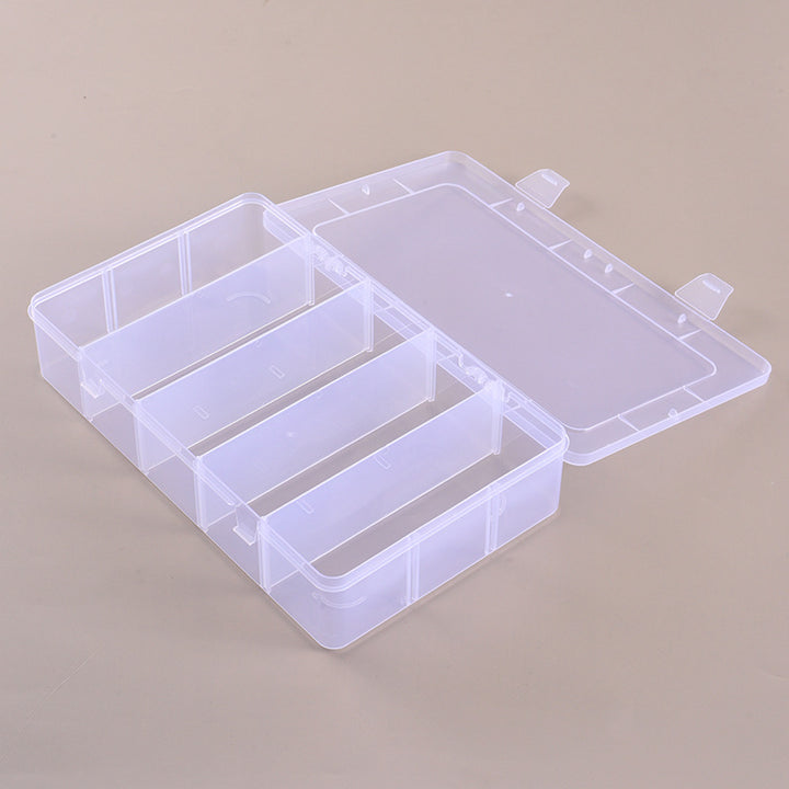Transparent Multi-Division Craft Supply Organizer Kalsten