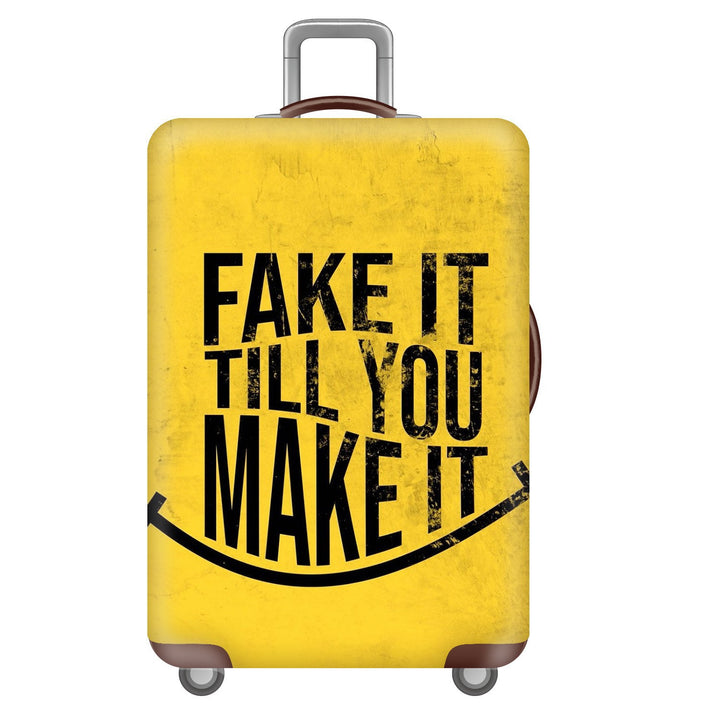Unisex Hard Shell Suitcase with Inspiring Cityscape Kalsten