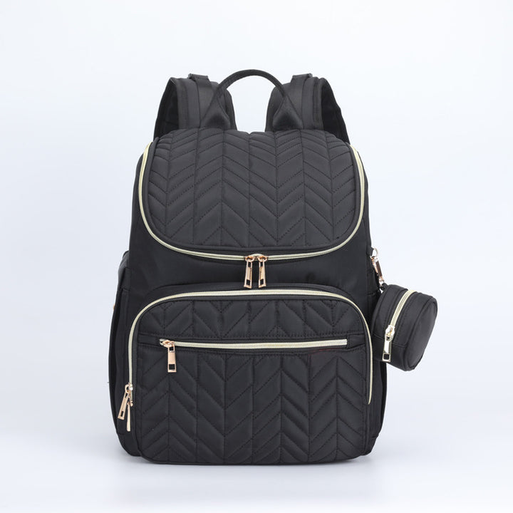 Elegant Multi-Functional Quilted Backpack Kalsten