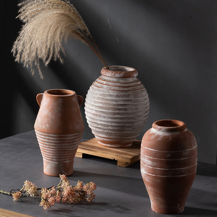 Rustic ceramic vases Kalsten