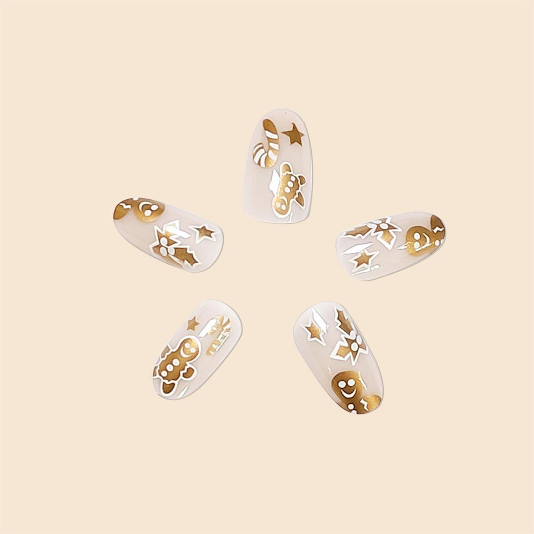 Gold Foil Decorative Nail Art
