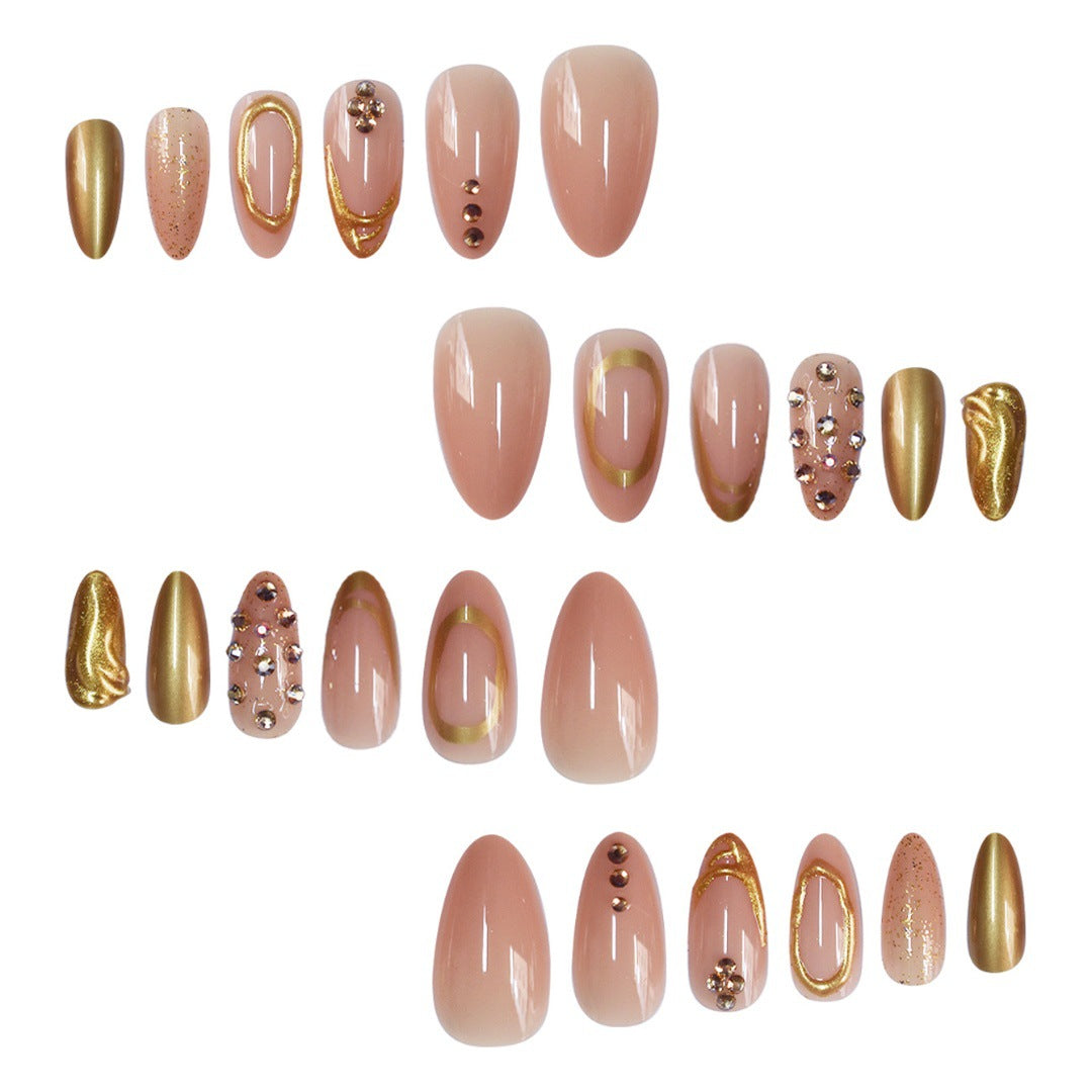 Glamorous 3D Nail Art Extensions Kalsten