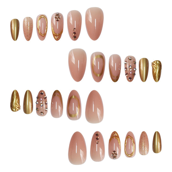 Glamorous 3D Nail Art Extensions Kalsten