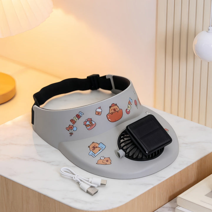 Ladies Comfortable Table Fan with Playful Design Kalsten