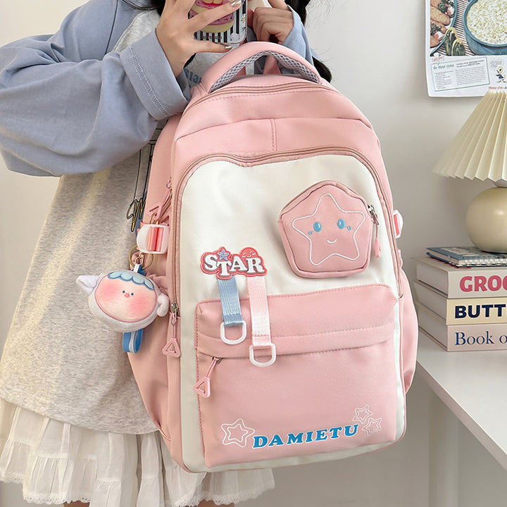 Fun Graphic Printed Backpack Kalsten