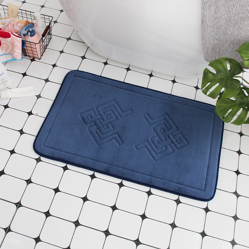 Plush Bath Mat Kalsten