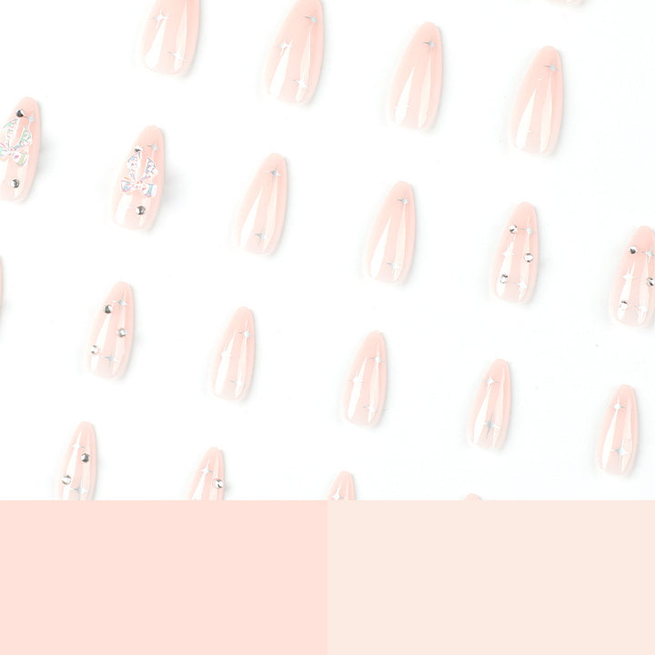 Artful stiletto nails with elegant decoration design Kalsten