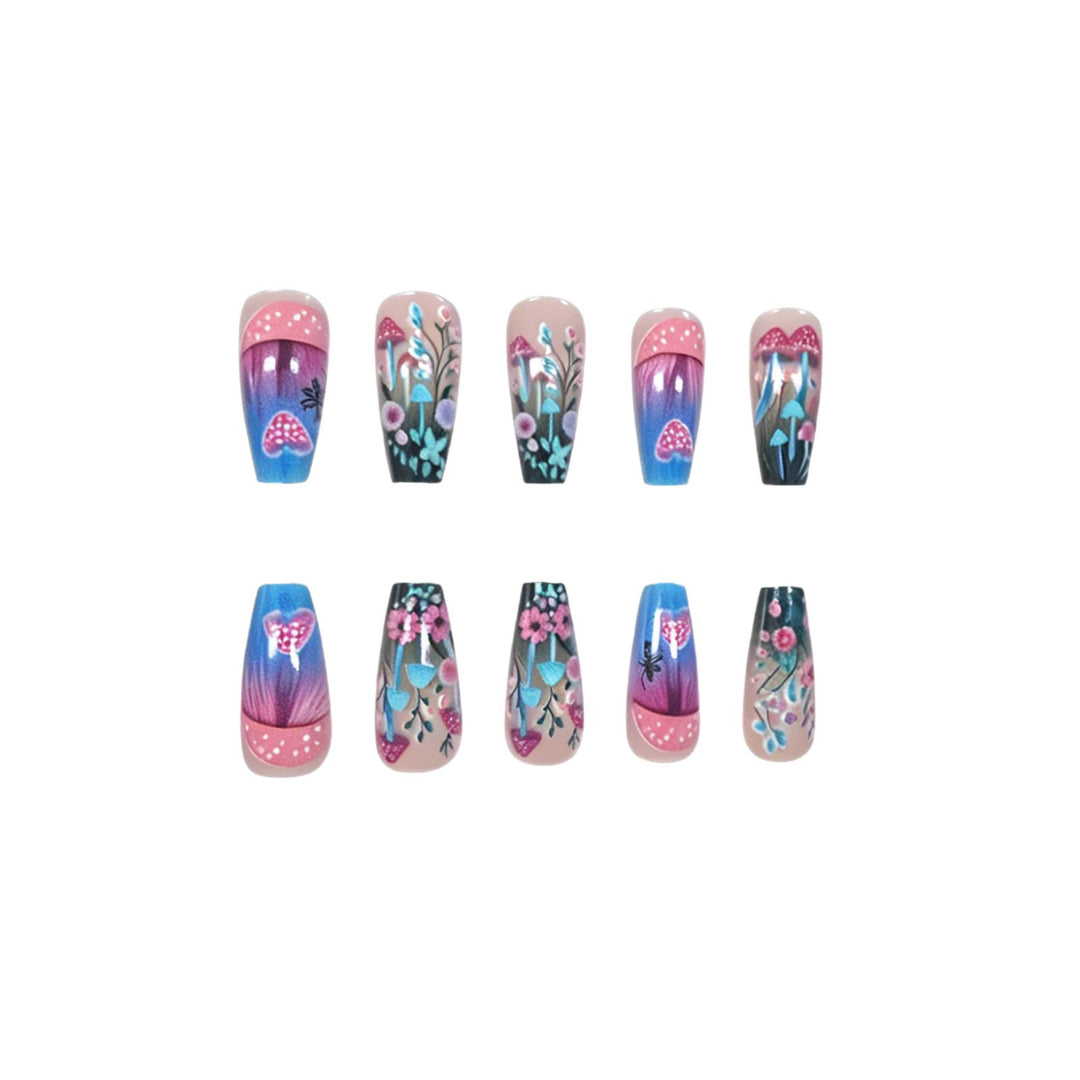 Artistic Gel Nail Art Enhancements Kalsten