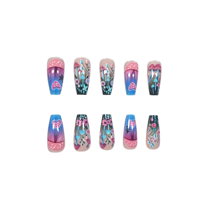 Artistic Gel Nail Art Enhancements Kalsten