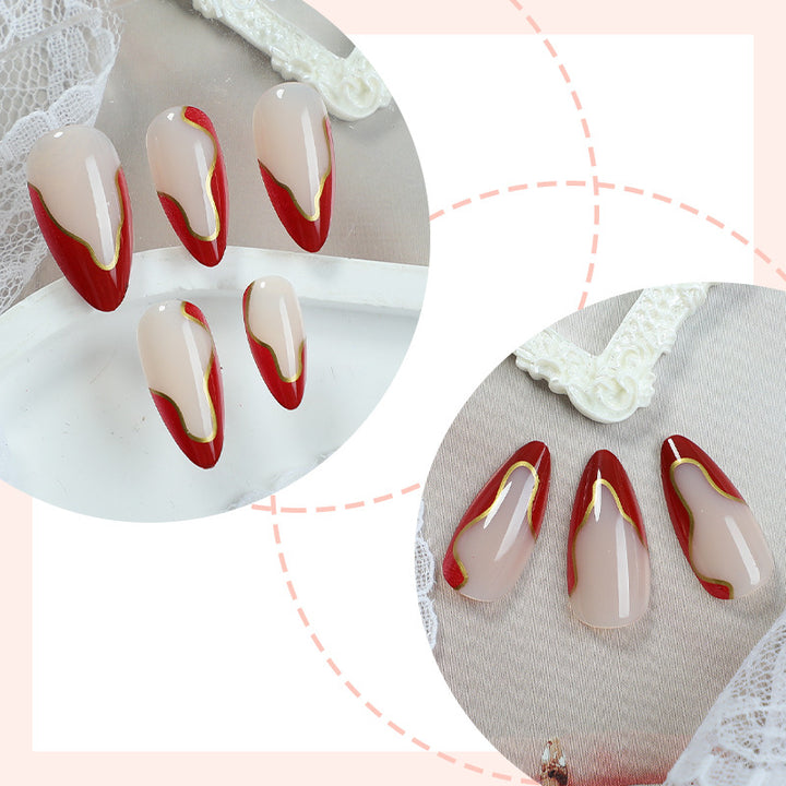 Artisan Decorative Press-On Nail Set kalsten