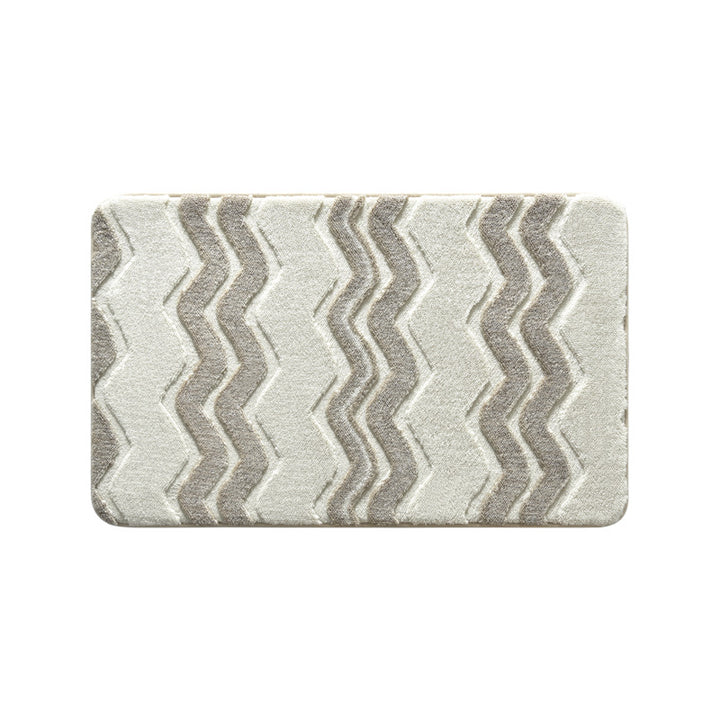Textured Memory Foam Bathroom Mat Kalsten