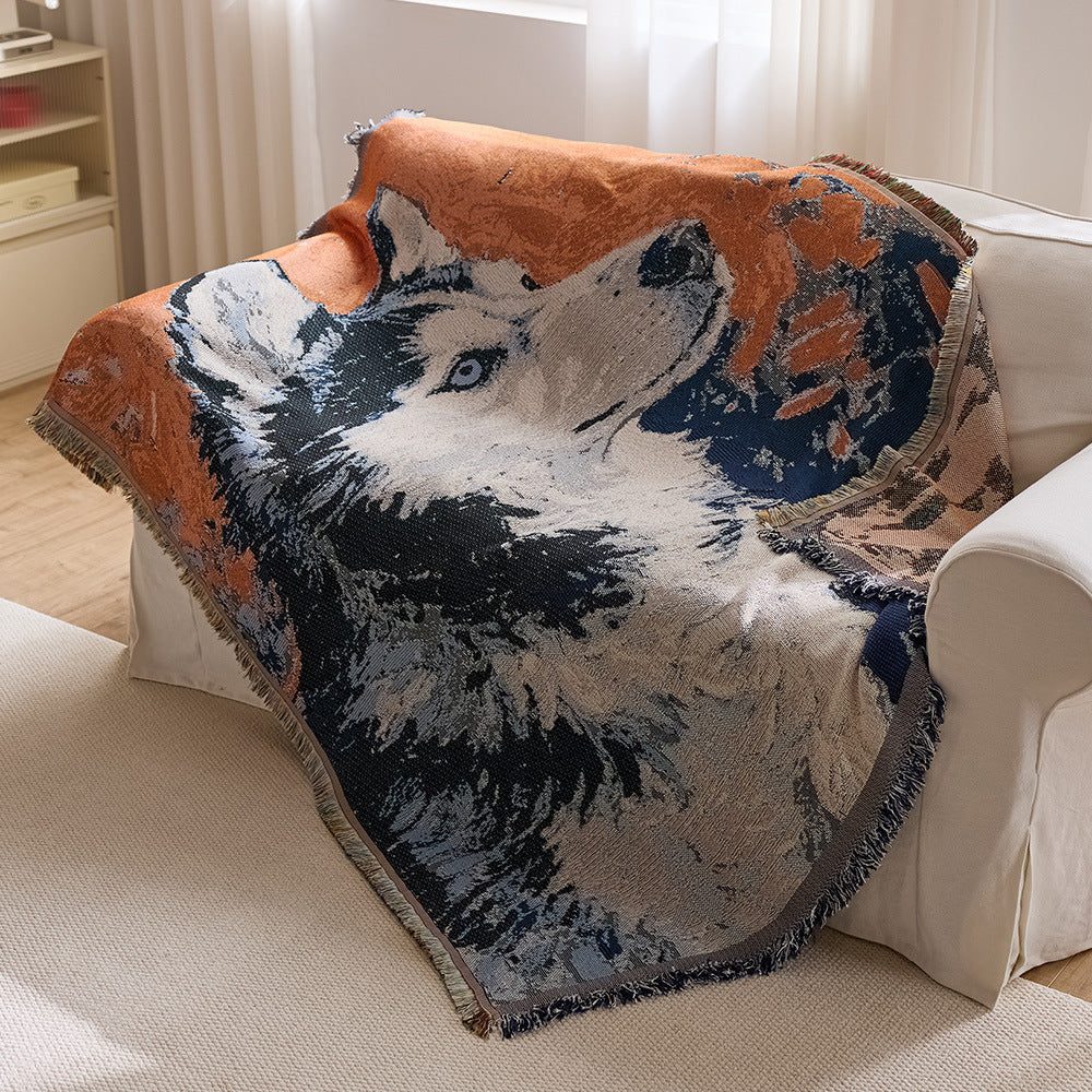 Fun Animal Print Throw Blanket