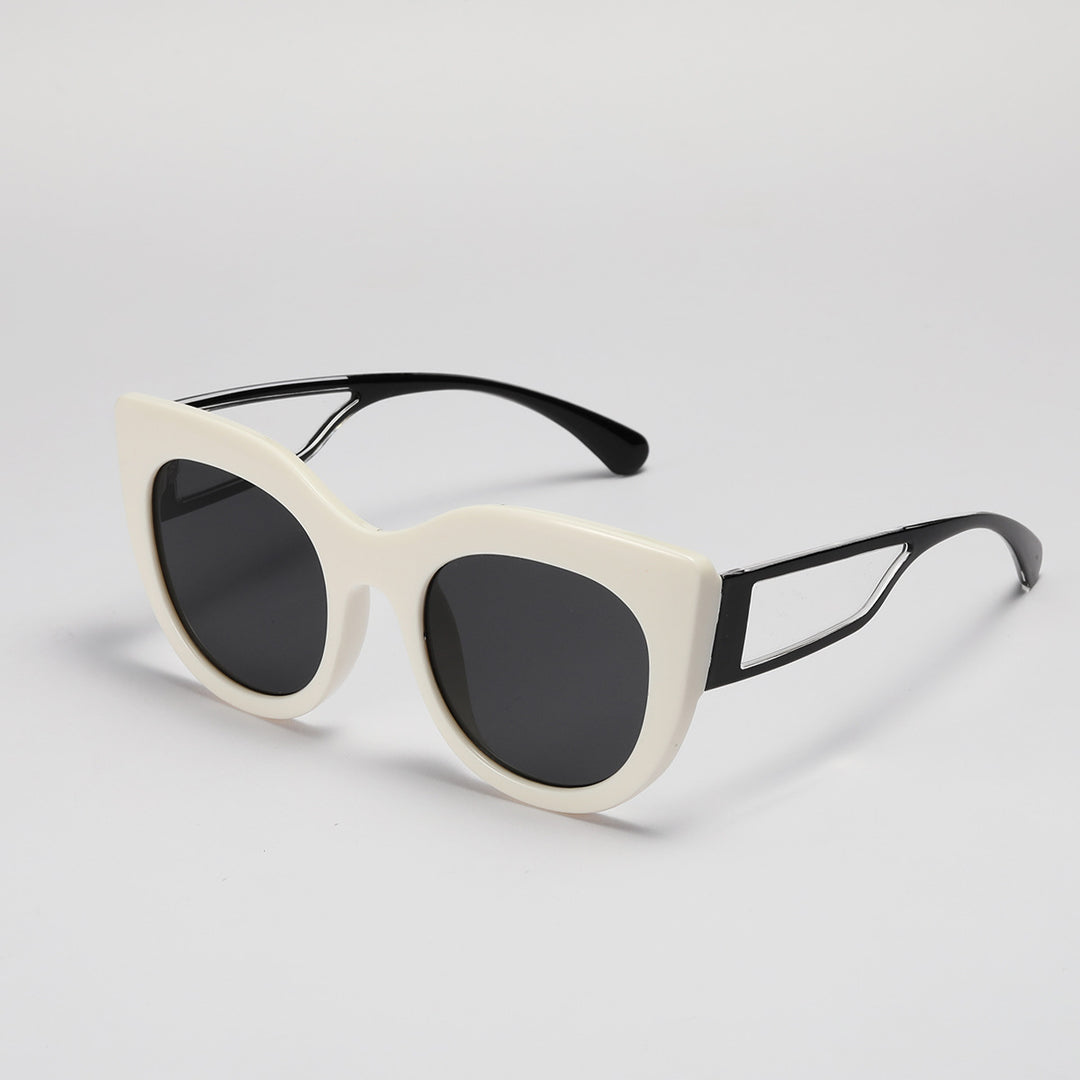 Women's fashionable cat-eye sunglasses with wide UV protection lenses Kalsten