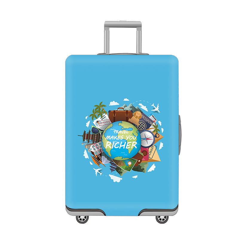 Cartoon Cat Design Hard Shell Luggage Kalsten
